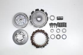 Yamaha 401161500000 1975 Dt125 Clutch Basket Complete Assembly Hub Pressure Plate Oem