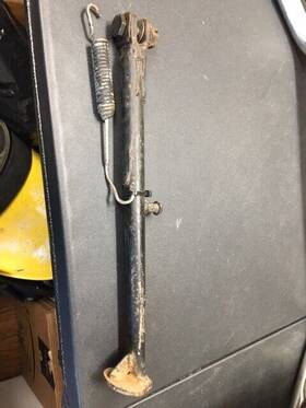 434-27311-00 Yamaha Vintage 1974 Ty250 A Kick Stand And Spring