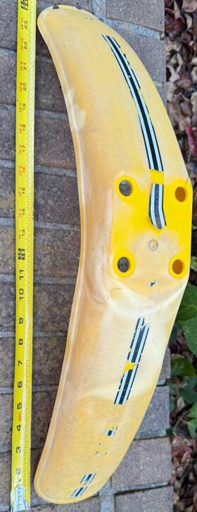 492-21511-00-00 Yamaha Yz80 Yz 80 1975-1979 Front Fender 0em Vintage For Parts 492-21511-00-00 Yamaha Yz80 Yz 80 1975-1979 Front Fender 0em Vintage For Parts