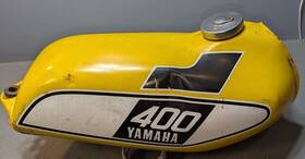 498-24110-00-01 Yamaha Dt400 Gas Fuel Tank 1976