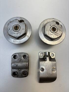 4da-23111-l0-00 Yamaha 1992-93 Wr250 Oem Front Fork Suspension Top Cap Adjuster Axle Clamp Plate