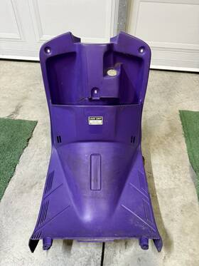 4dy-f8300-00-00 Yamaha Oem Inner Leg Shield Panel Jog Z 50cc 91-2001 Purple Fairing