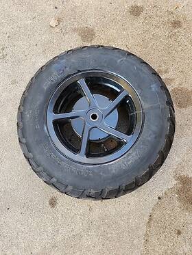 4vp-f5338-01-1v Yamaha 2004 Zuma 50 Rear Wheel