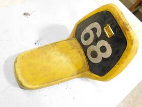 4x4-21511-00-00 Yamaha 1982 Pw50 Y Zinger 50 Oem Original Yellow Front Fender 1983 1981 1985