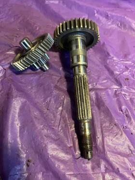 50m-17211-00-00 Yamaha Riva 125 Xc125 Rear Wheel Axle Transmission Gear 1st
