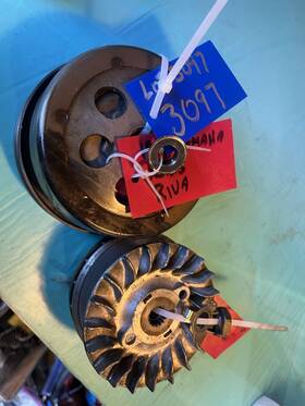 50w-16620-20-00 Yamaha Riva 125 Xc125 Clutch Lot 3097