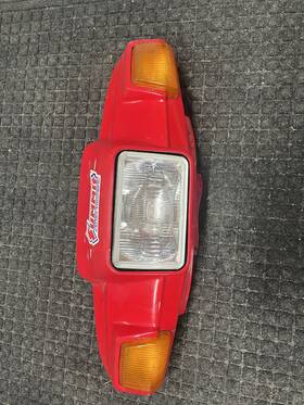 50w-26143-00-p0 Yamaha 1993 Riva Handlebar Cover With Headlight And Blinkers
