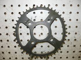 5h0-25444-50-00 Yamaha 81 1981 Sr185 Sr 185 Exciter Rear Sprocket Driven 44t Chain Oem