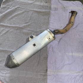 5tj-80 Yamaha 5jt80 Wr450f- Stock Exhaust Muffler 2003-2006 Wr 450f Oem