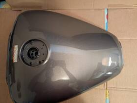 5px-y2410-10-06 Yamaha 04 Xv1700 Road Star Warrior Gas Tank Metallic Titanium Oem Inside Clean