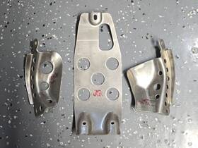 5ta-2147a-00-00 Yamaha Wr450f Engine Guard Protector Skid Plate 2003-2006
