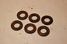 5up00 Yamaha Washers Plates Cylinder Studs Bolts 2003-2021 Yz250 Yz 250 Yz250x