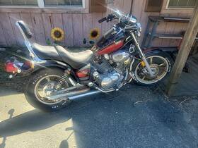 654477 Yamaha 1986 Xv1100 Virago Full Bike Parts Or Fix
