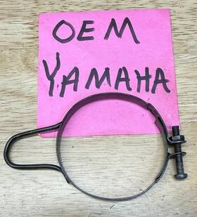 90460-54061-00 Yamaha 1976 Yz 125 Oem Front Brake Cable Guide 90460-54061 Mx 100 175 1975 1977