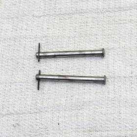 91701-05055-00 Yamaha Rd 250 350 Oem Seat Hinge Clevis Pins Set Of 2 W Clips