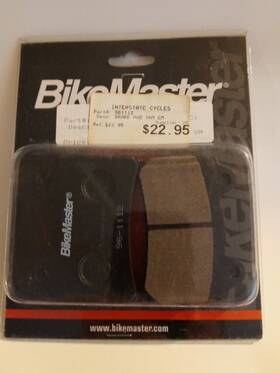 961112 Yamaha Bikemaster Brake Pad