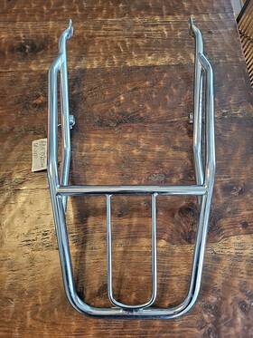 Aba-3y651-00 Yamaha Genuine Sr250 Chrome Luggage Carrier Rack Nice