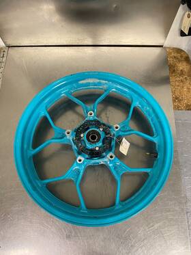 Bs7-f5168-10-p1 Yamaha 2023 Mt 03 Cyan Front Wheel Rim 17 Inch X2.75
