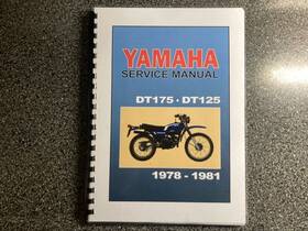 2a6-21897-10 Yamaha Dt 125 175 1978-81 E F G H Service Manual Work Shop Book Catalog Catalogue Vtg