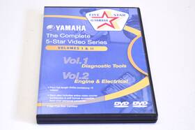 Dvd-5star-00-04 Yamaha Oem 5-star Video Series Volume I And Ii Dvd