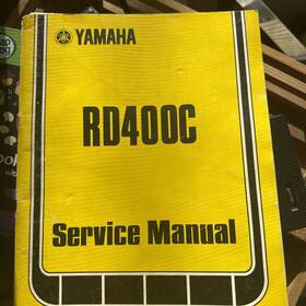 Lit-11616-00-02 Yamaha Oem Service Manual 1976 Rd400c