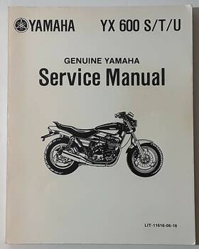 Lit-11616-06-16 Yamaha 1987 Supplementary Service Manual Yx600u And Yx600uc