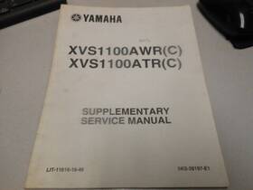 Lit-11616-16-46 Yamaha Factory Supplementary Service Manual 03 Xvs1100awr/atr C