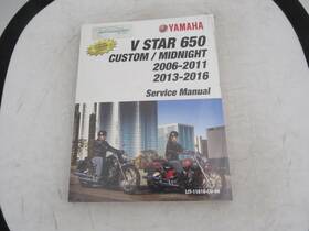Lit-11616-cu-66 Yamaha 06-11/13-16 Vstar Service Manual Genuine Oem/ Part#