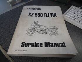 Lit-11616-xz-55 Yamaha Factory Service Manual 82-83 Zx550 Rj Rk