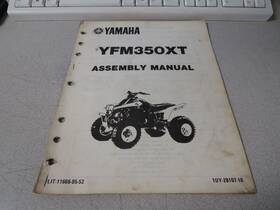 Lit-11666-05-52 Yamaha Factory Assembly Manual 1987 Yfm350 Xt