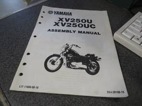 Lit-11666-06-18 Yamaha Factory Assembly Manual 1988 Xv250u Xv250uc
