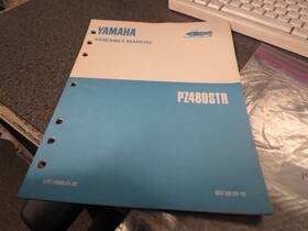 Lit-12668-01-30 Yamaha Factory Setup Assembly Manual 1991 Pz480str Snowmobile