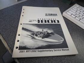 Lit-18616-02-30 Yamaha Factory Supplementary Service Manual 2001 Xrt1200z