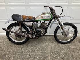 Lt2m-lt3m Yamaha 1973 Lt2 Mx Lt2m Project Or Parts Bikes Lt Ht 90 100 Vintage Ahrma