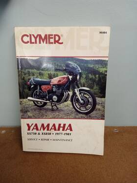 M404 Yamaha Xs750 /xs850 Clymer 1977-1981 Factory Service Repair Manual
