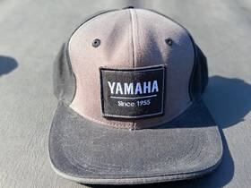 Wtc-22hlr-nv-ns Yamaha Marine Hat-yamaha Patch Cap Curled Bill
