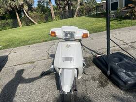 Yam50m0124 Yamaha 1992 125 Riva Moped Motorcycle Model-yam50m0124 For Parts No Title / Key