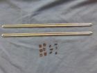 Z1p-0177 Kawasaki Triple Seat Stainless Molding Chrome Trim Strips