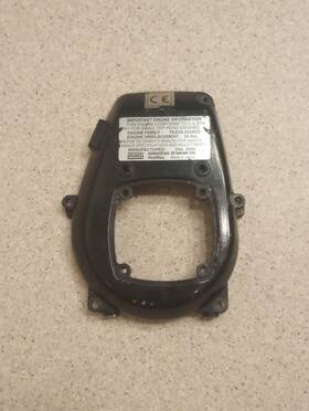 G23lh Zenaoh Vintage Goped Zenoah 23cc Fan Cover With Original Stickers Used Working