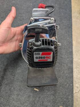 G260rc Zenoah Goped Engine Used For Repair Or Parts Great Compression
