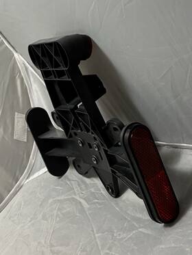 24-08528 Zero Motorcycle Sr-s 2020 # License Plate Holder Horizontal Reflector