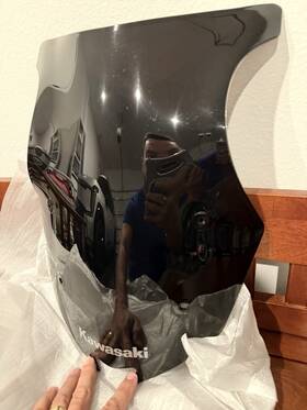 16-135-19 Zero Gravity Kawazaki Ninja 1000 Sx. 2017 Till 2020. Smoked Windshield