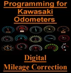 Kawasaki Speedometer Instrument Gauge Cluster Mileage Odometer Programming. Fixed Price $119.00.