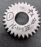 Husqvarna 250 Cr/wr/xc Crankshaft Primary Gear (29T) NO1 1980-81 P/N16-11-138-01. Fixed Price $50.00.
