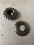 1989 86-91 Suzuki Primary Drive Gears. Fixed Price $20.00.
