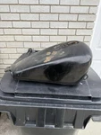 Honda Gas Fuel Tank Black Blems Dents 1983 175A1-ME8-000ZB. Fixed Price $50.00.