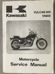 1995-2004 Kawasaki VN800 Vulcan Service Manual 99924-1183-08 A1-A10. Fixed Price $35.99.