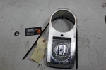 96-99 Harley Oem Softail Instrument Panel Tank Cover Bezel W/ Ignition Switch. Fixed Price $60.00.