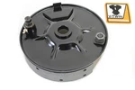 Rear Mechanical Brake Backing Plate Kit Black For Harley-davidson. Fixed Price $147.99.