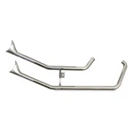 Paughco Fishtail Upswept Exhaust. Chrome, 07-17 Softail (nu). Fixed Price $2234.03.